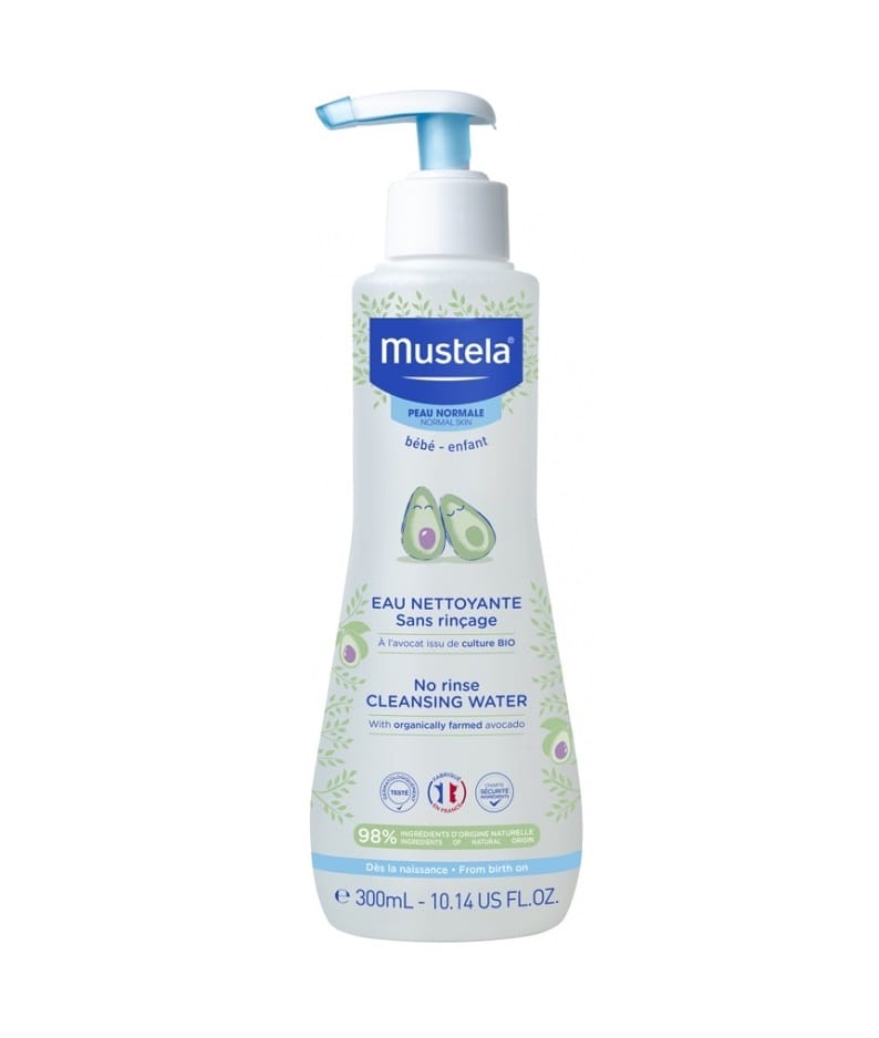 Mustela Eau Nettoyante Sans Rinçage Bio 300ml