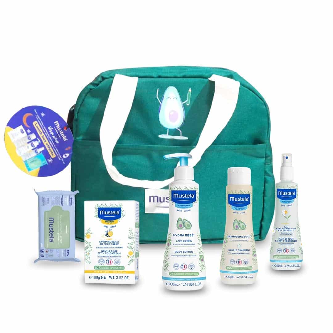 Mustela Kit Bébé Soins Essentiels Peau Normale + Lunch Bag Offerte