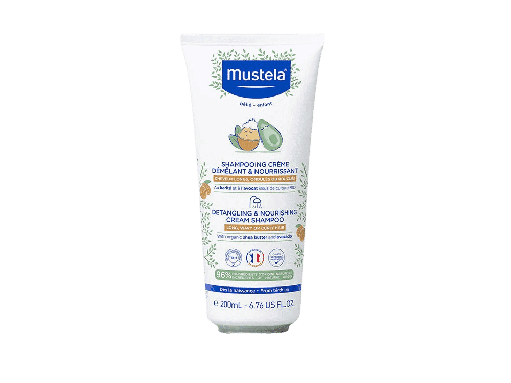 Mustela Shampooing Crème Démêlant & Nourrissant Cheveux Bouclés 200ml