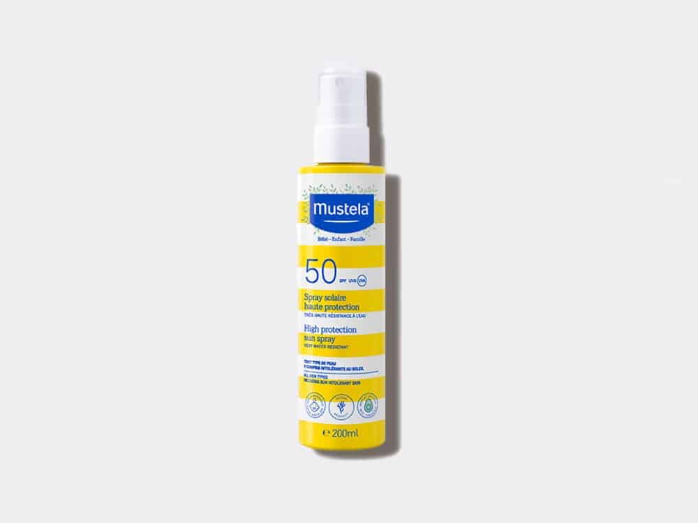 Mustela Spray Lait Solaire Bébé-Enfant SPF 50+ 200ml