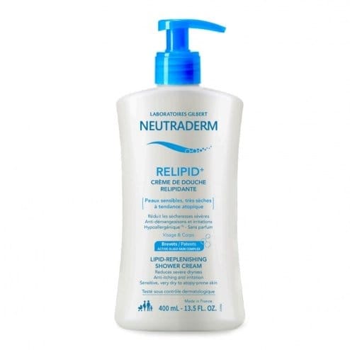 Neutraderm – Relipid + Crème de douche relipidante 400ml