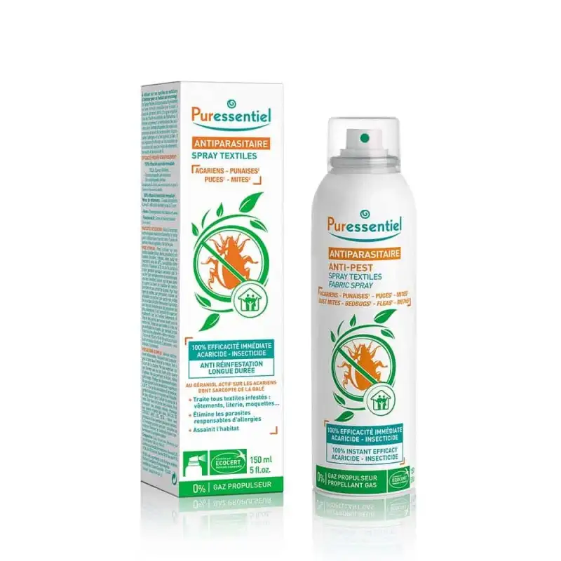 Puressentiel Spray Antiparasitaire Textiles 150ml