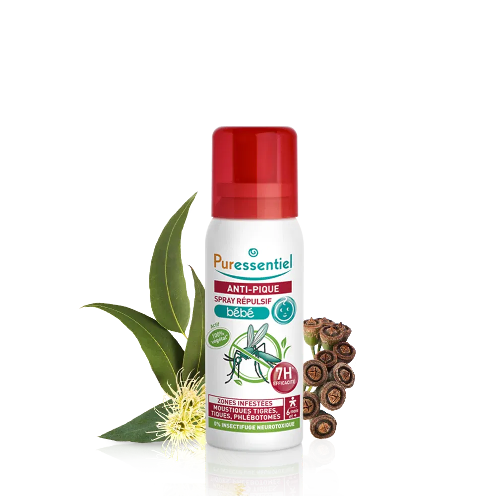 Puressentiel Spray Répulsif Anti-Pique Bébé 6m+