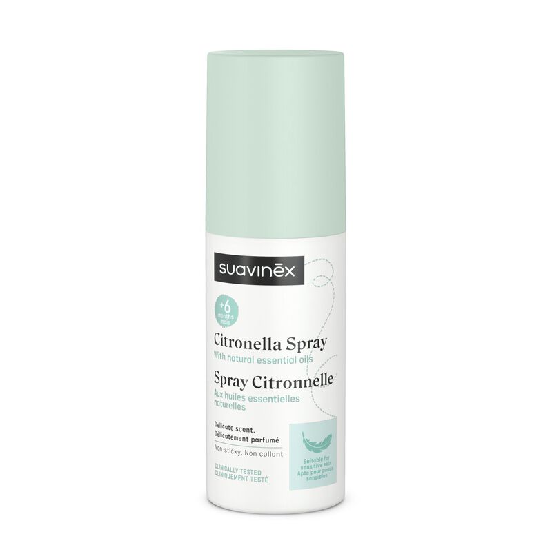 Suavinex Spray anti-moustiques à la citronnelle 100ml 6m+