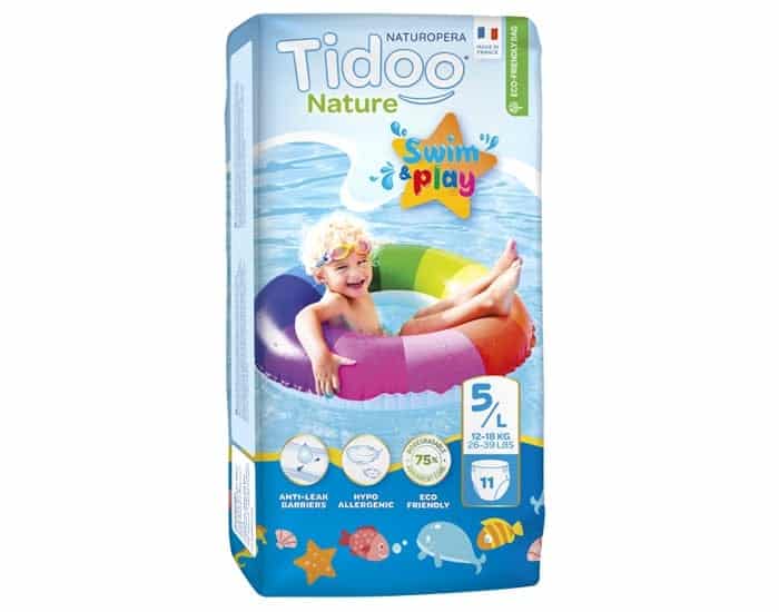 Tidoo Couche piscine T5 écologique 12-18 kg