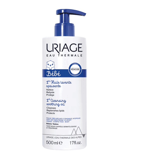 Uriage Bébé Xémose 1ère huile lavante apaisante 500ml