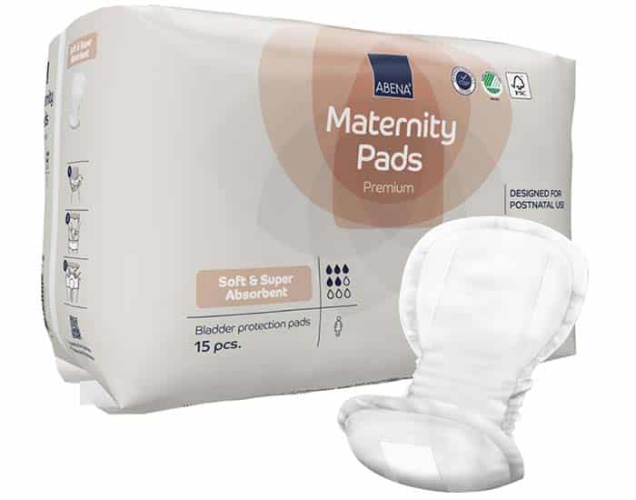 Abena Serviettes maternité – Paquet de 15
