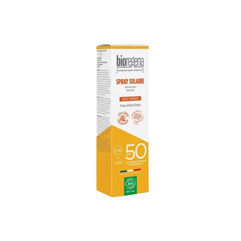 Bioregena Spray solaire haute protection SPF50 – 90ml