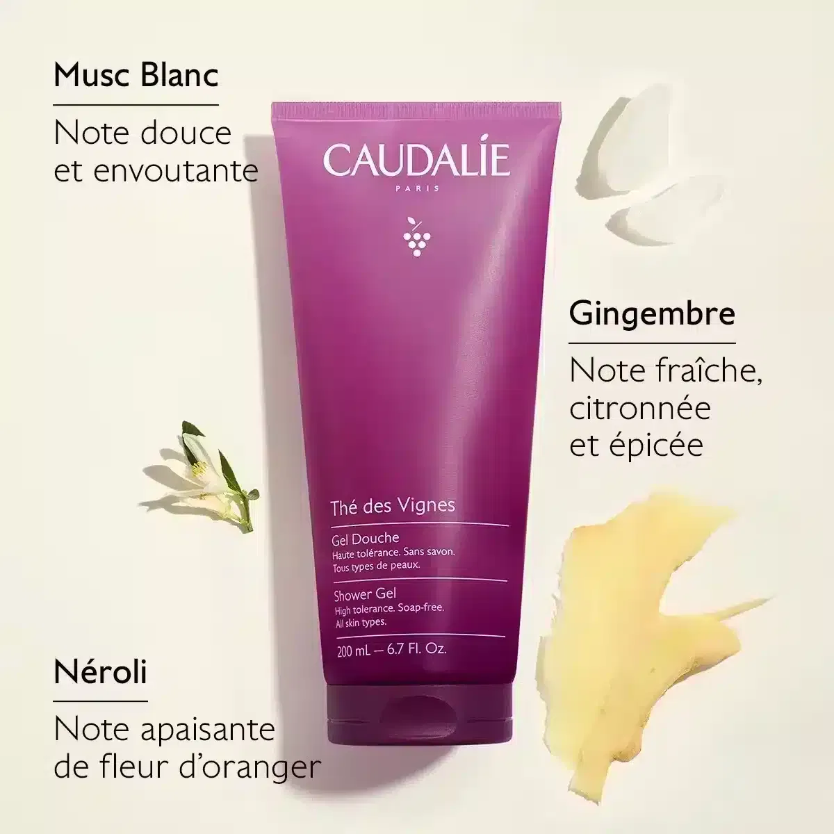 Caudalie Gel Douche Thé des Vignes – 200 ml