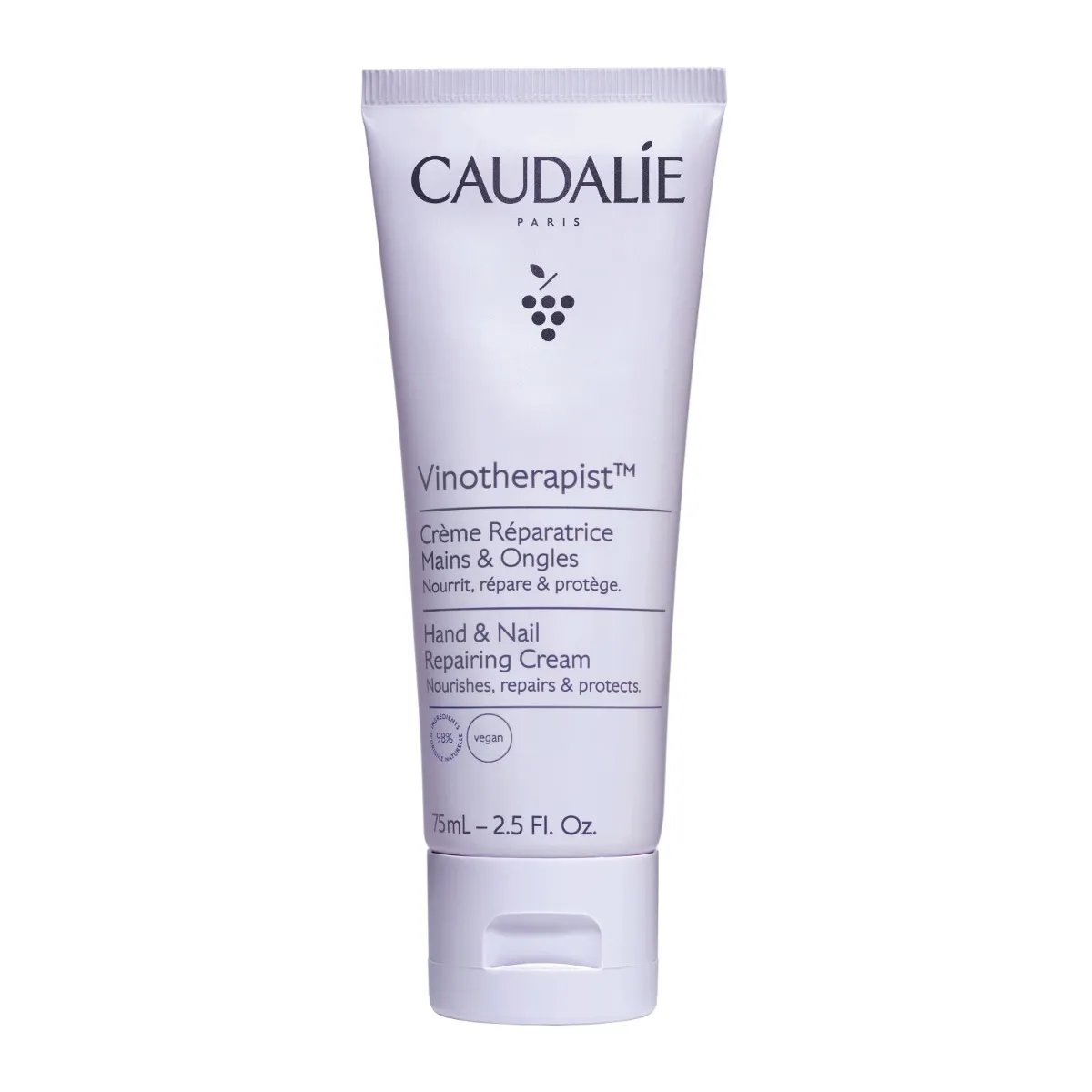 CAUDALIE VINOTHERAPIST Crème Réparatrice Mains et Ongles 75ml