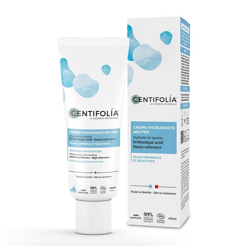 Centifolia Crème Hydratante Neutre Prébiotique – 40 ml