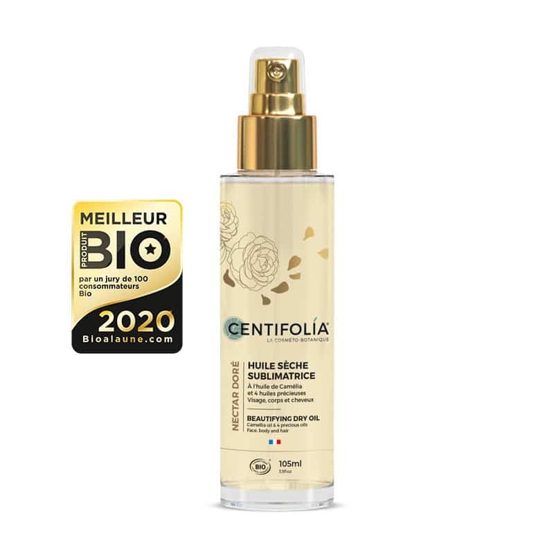Centifolia Huile Sèche Sublimatrice 3 en 1 Nectar Doré – 105ml