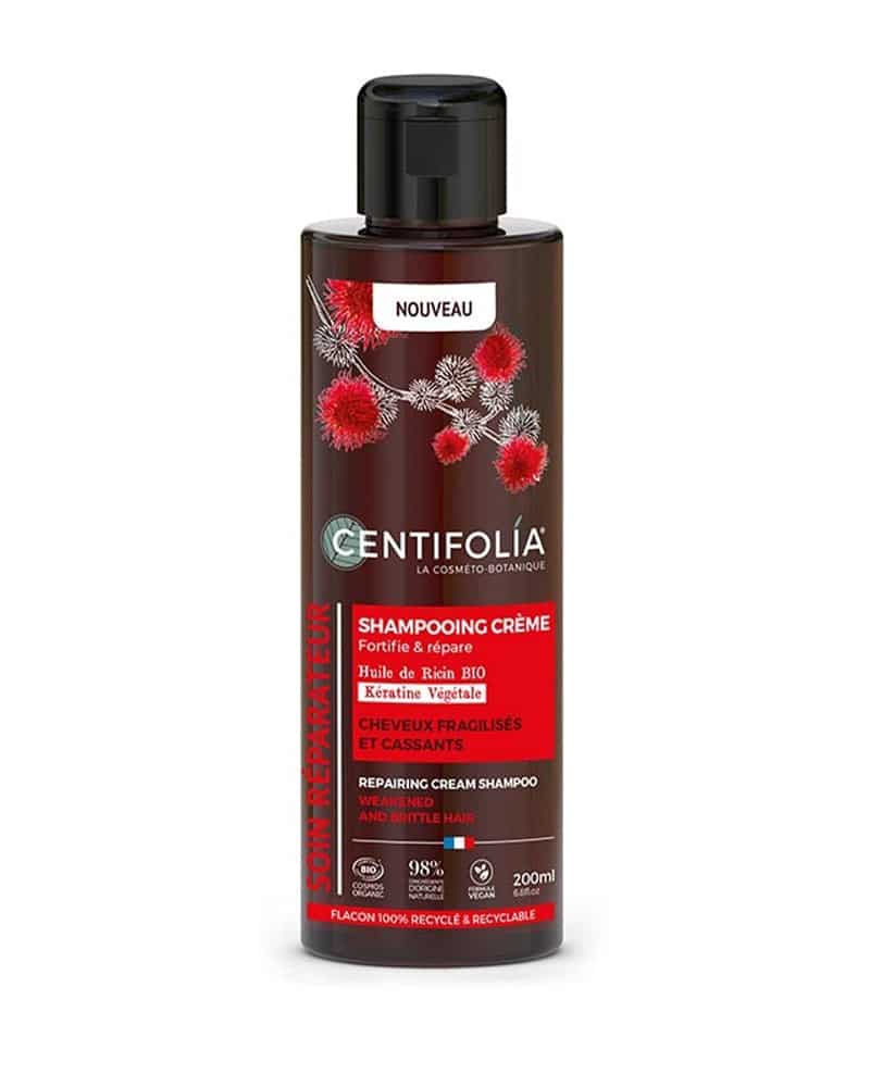 Centifolia Shampooing crème réparateur cheveux fragilisés 200ml Bio
