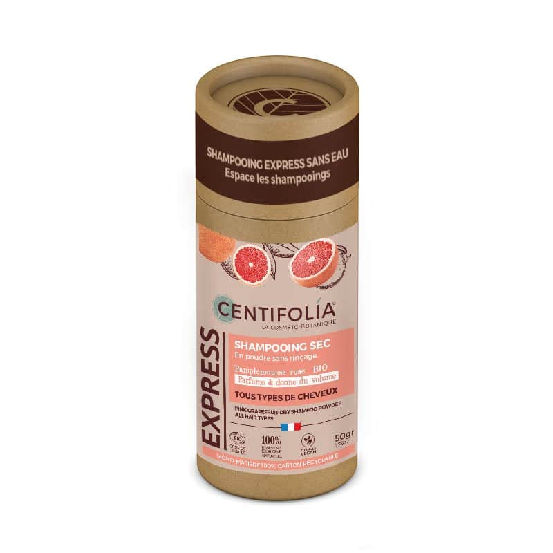 Centifolia Shampooing Sec En Poudre Sans Rinçage – Pamplemousse Rose Bio