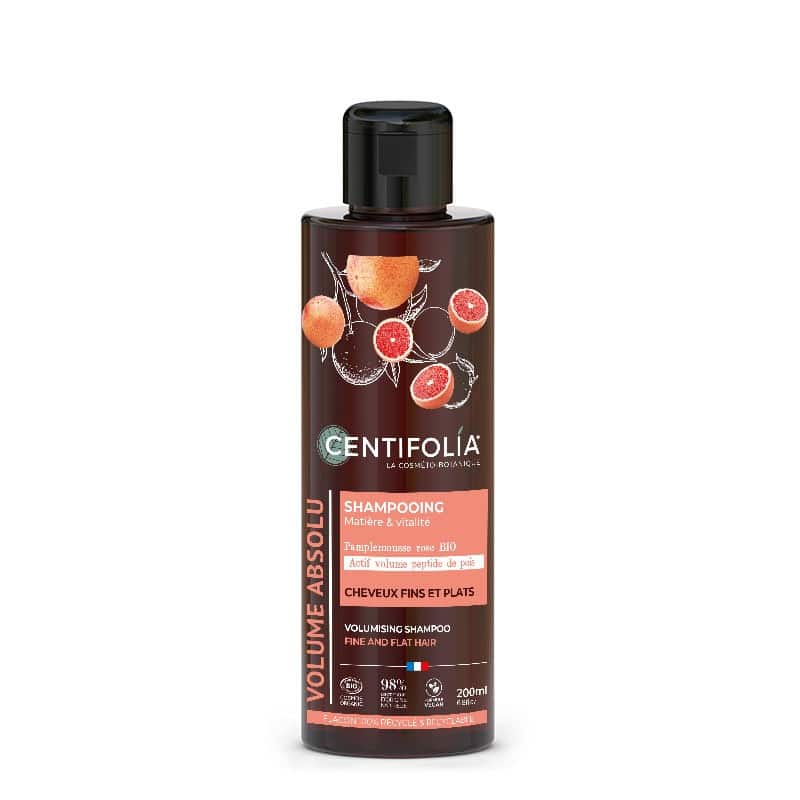 Centifolia Shampooing Volume absolu Pour cheveux Fins & Plats Bio 200ml