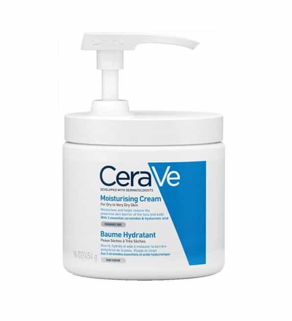 CeraVe Baume Hydratant Nourrissant Peau Sèche à Très Sèche | 454g Pompe