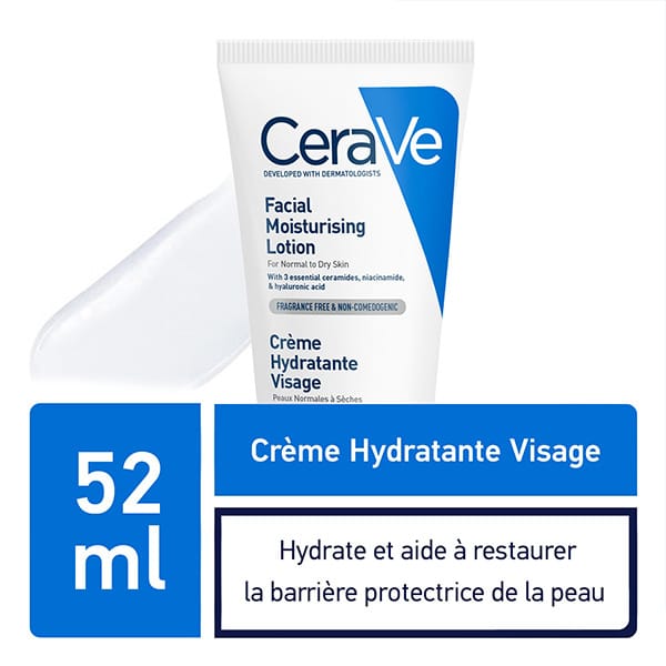 CeraVe Crème Visage Peau Normale à Sèche | 52ml