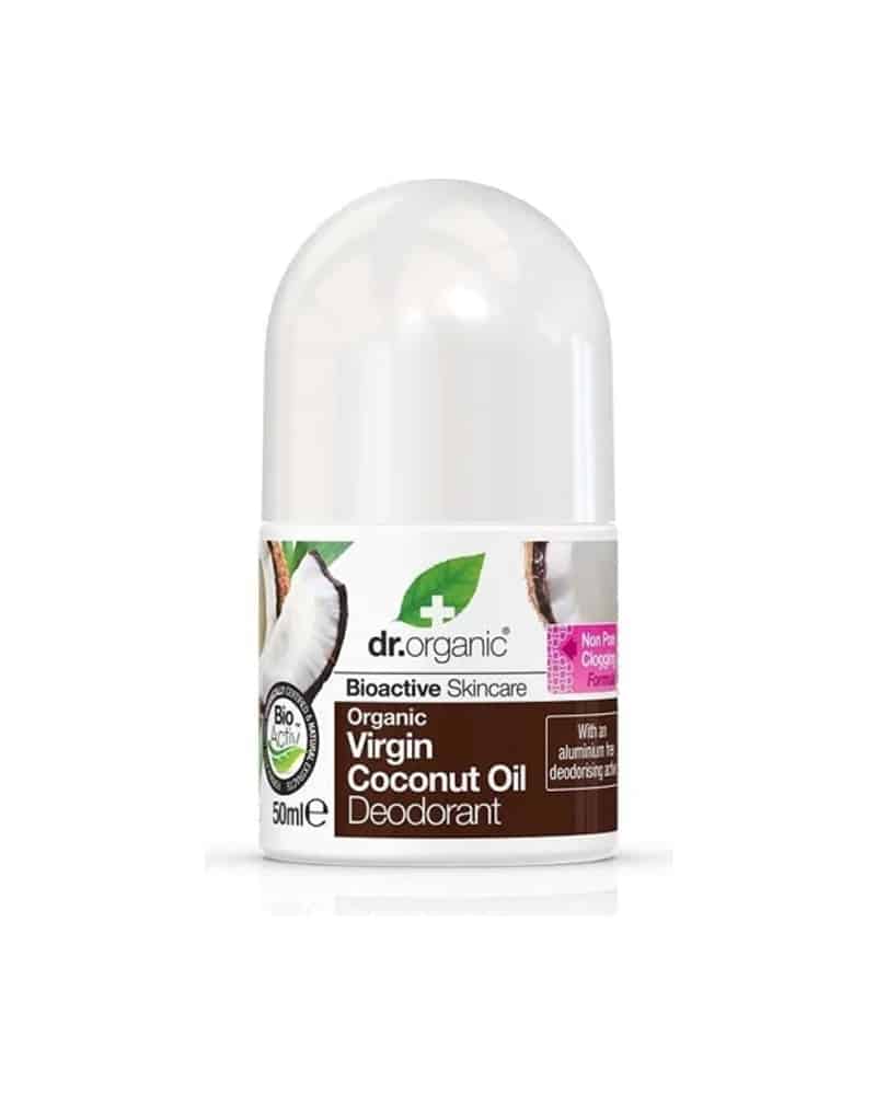 Dr Organic Déodorant à l’huile de Coco Roll-On – 50ml