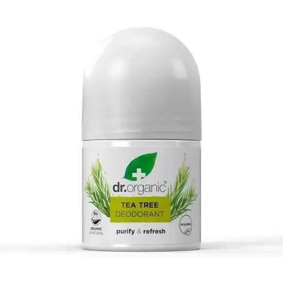 Dr Organic Déodorant Roll-On Tea Tree Deodorant 50ml