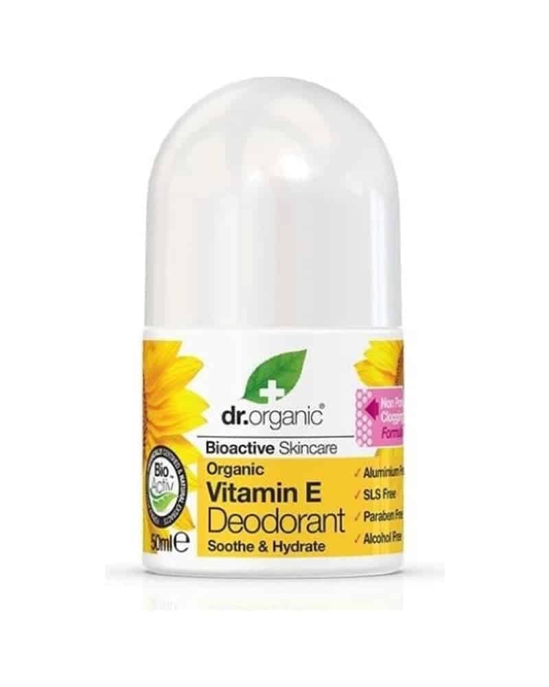 Dr Organic Déodorant Roll-On Vitamine E – 50ml