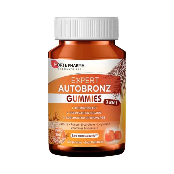 Forté Pharma Expert AutoBronz 60 Gummies
