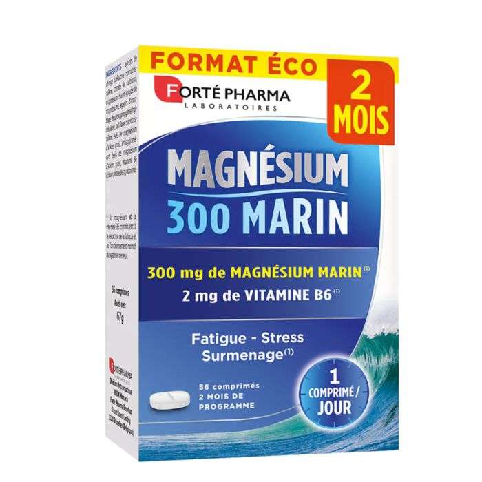 FORTÉ PHARMA Magné Marin – 56 comprimés : Vitalité et Équilibre au Naturel