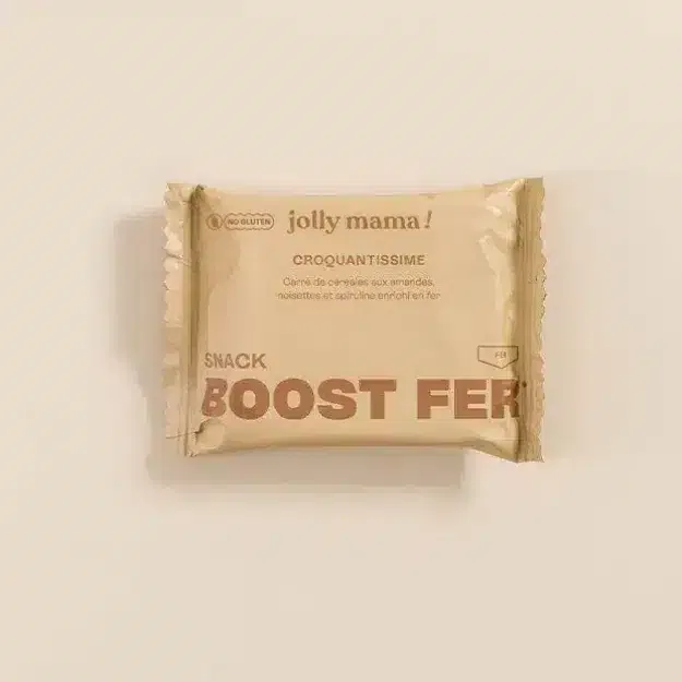 Jolly Mama Croquantissime Snack Boost Fer Bio