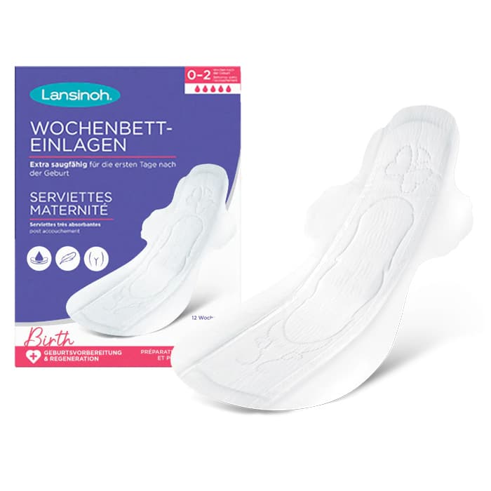 Lansinoh Serviette Maternité Post-Partum 0-2 semaines
