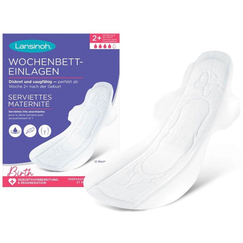 Lansinoh Serviette Maternité Post-Partum +2 Semaines