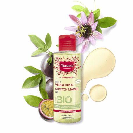 Mustela Huile Vergetures certifiée Bio 105ml