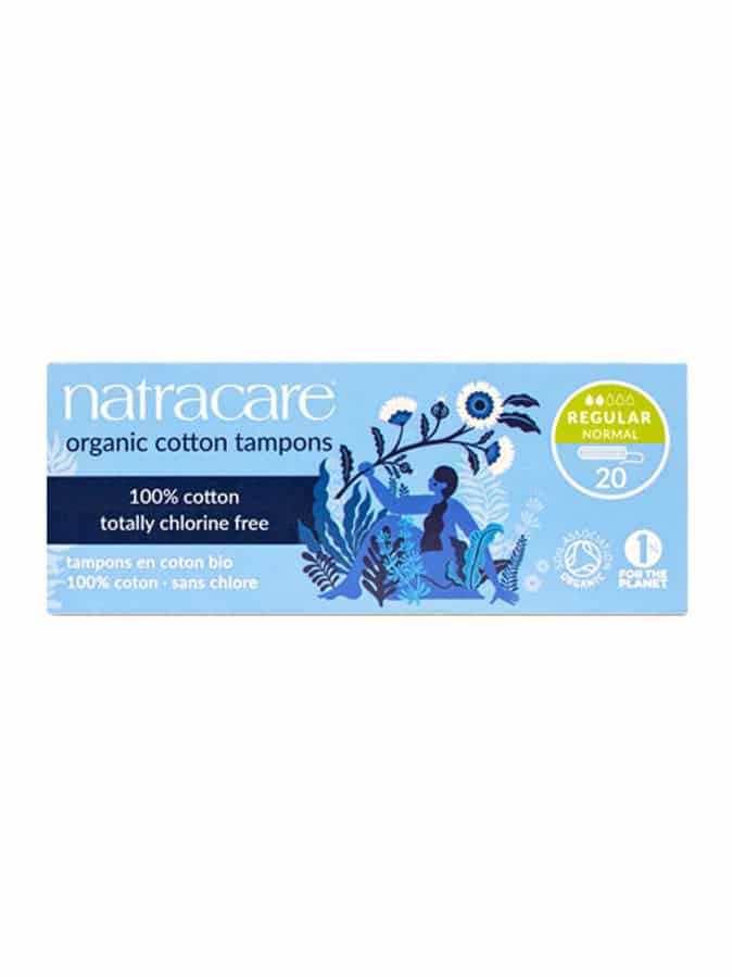 Natracare Organic Cotton Tampons 20 Regular