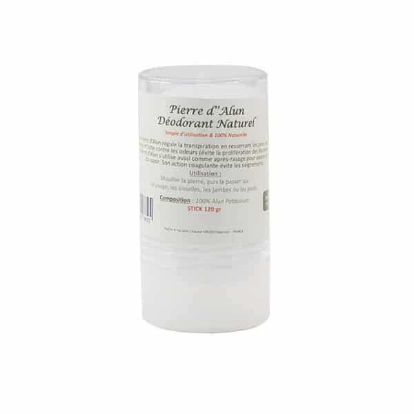 Nildor Déodorant Naturel Pierre d’Alun Stick 120g