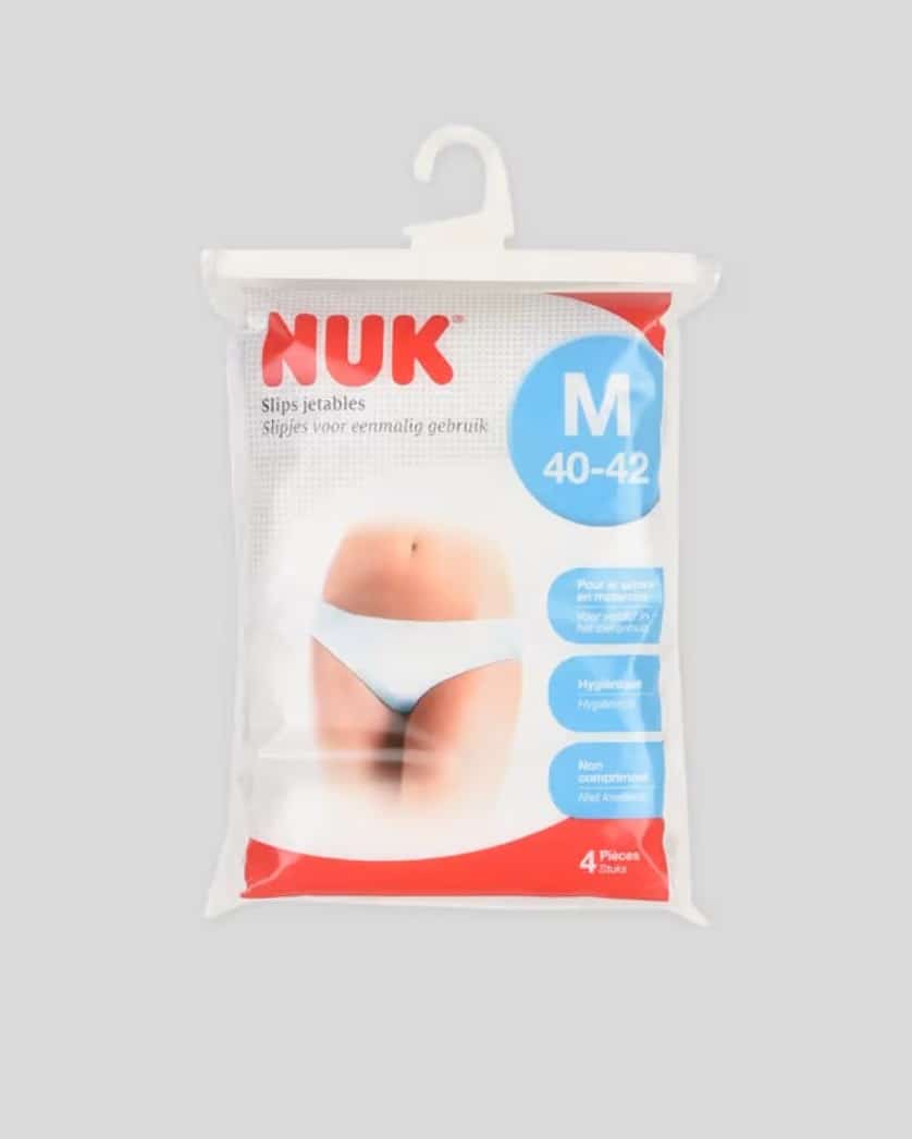 Nuk Lot de 4 Slips jetables Taille M