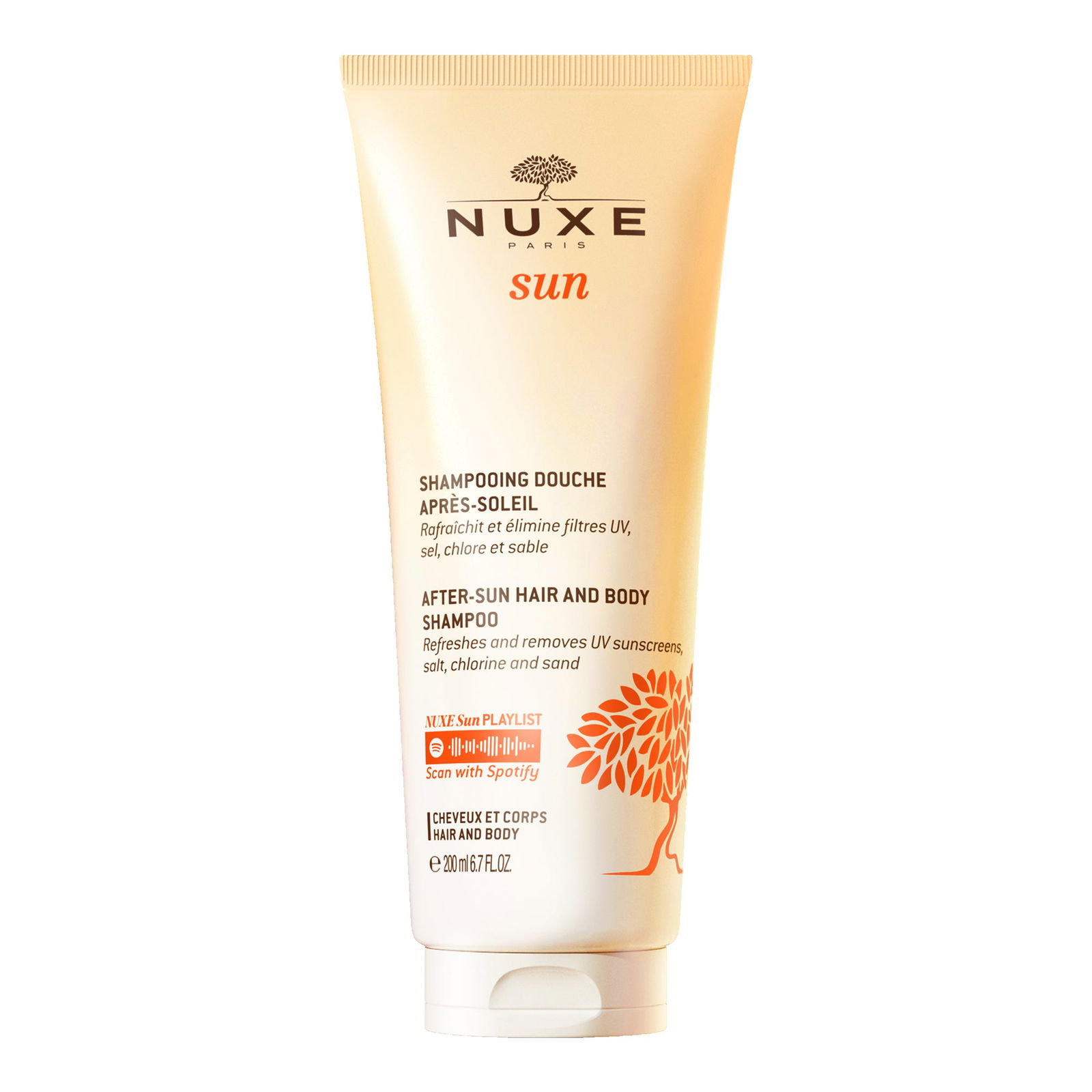 Nuxe Sun Shampooing Douche Après-Soleil Corps et Cheveux- 200ml