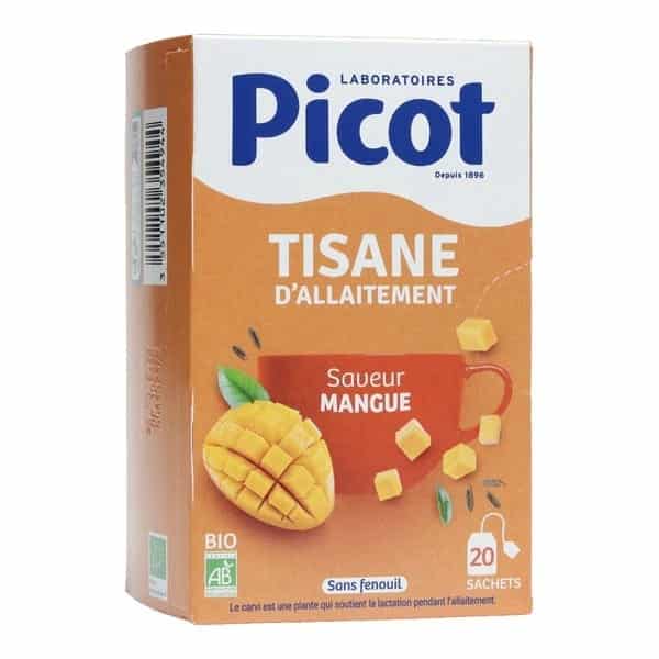 Picot Tisane d’Allaitement Bio – Saveur Mangue