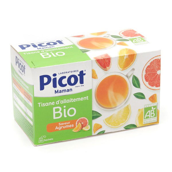 Picot Tisane d’allaitement saveur Agrumes 32g