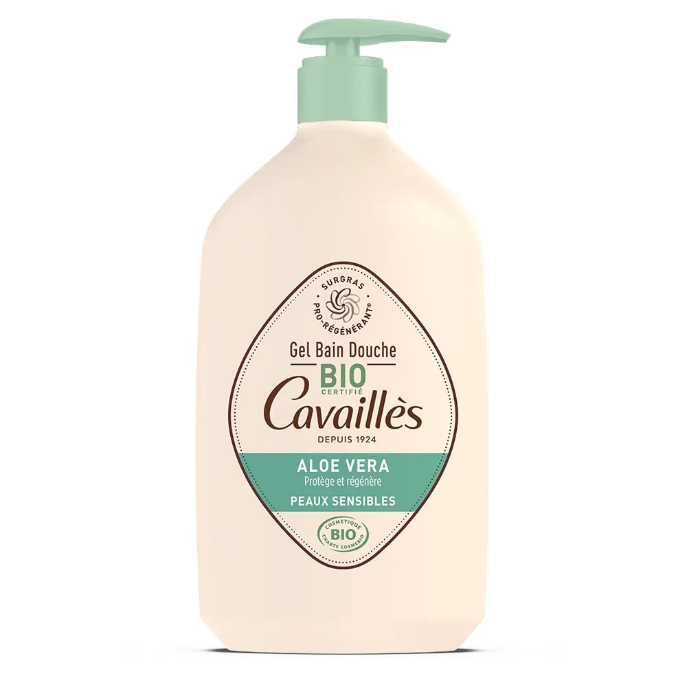 Rogé Cavaillès Gel Bain Douche Aloe Vera Peaux Sensibles