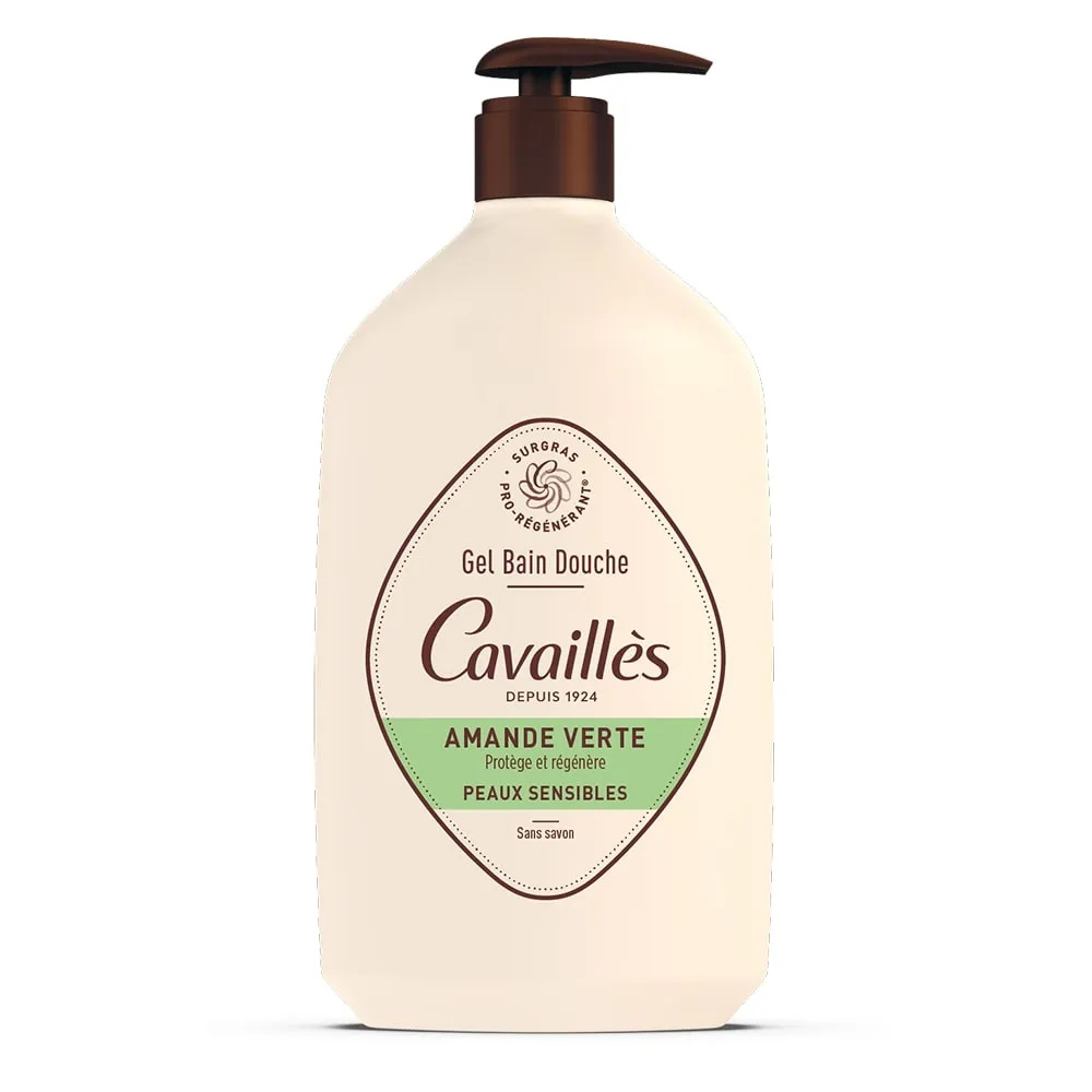 Rogé Cavaillès Gel Bain Douche Amande Verte 1L