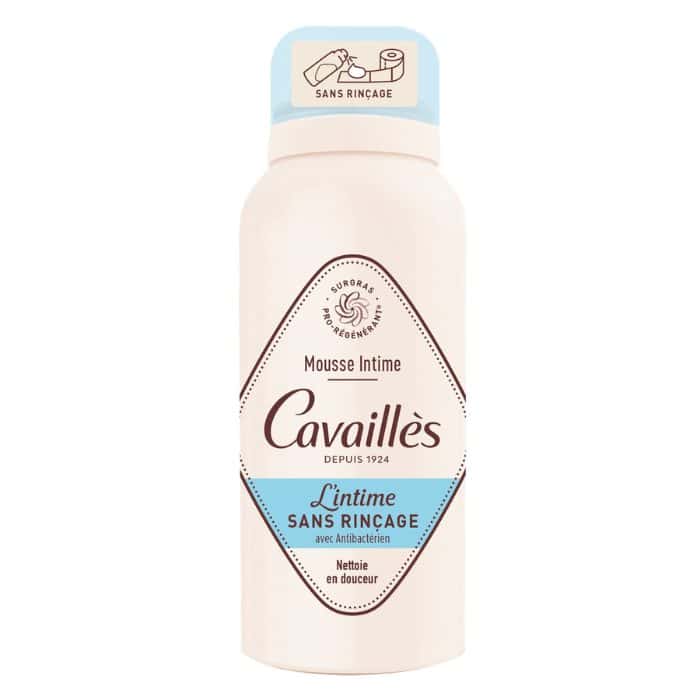 Rogé Cavaillès Mousse Intime Fraîcheur Sans Rinçage avec Anti-Bactérien 100ml