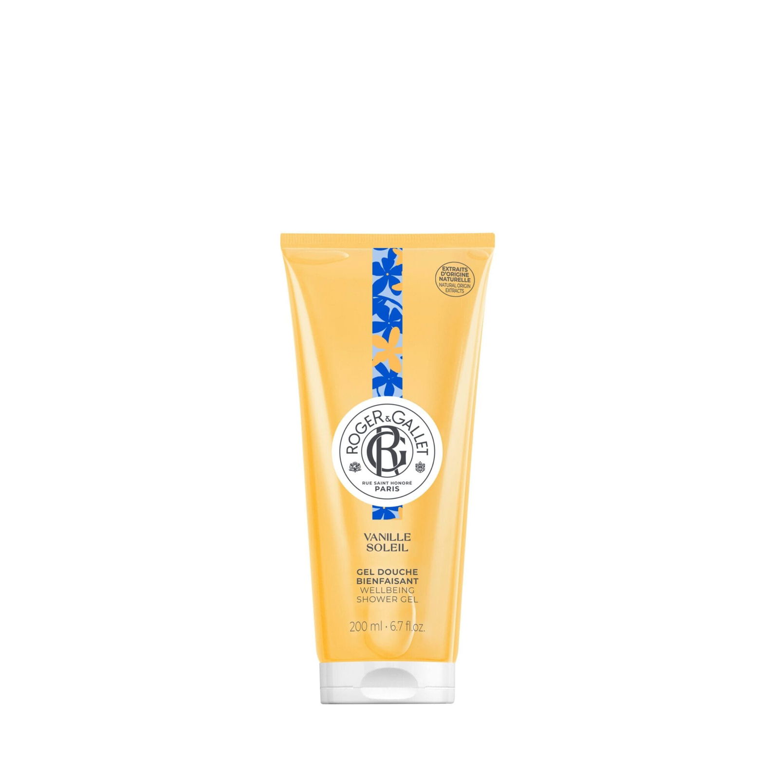Roger & Gallet Vanille Soleil Gel Douche Bienfaisant 200ml