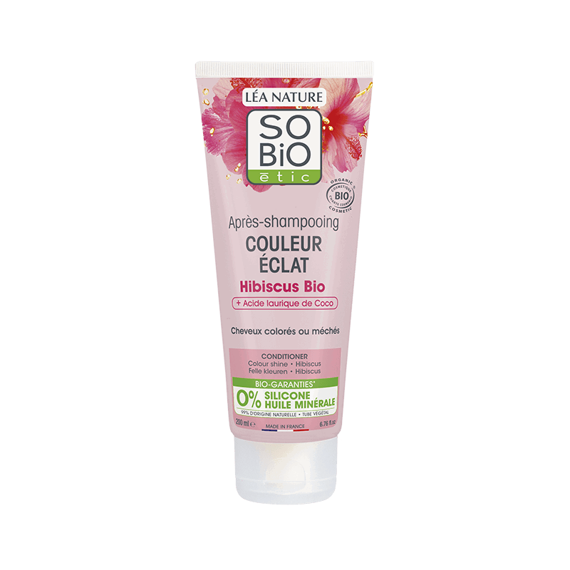So Bio Après-Shampoing couleur éclat Hibiscus 200ml