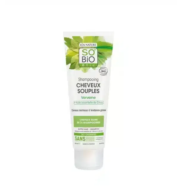 So Bio Shampooing Cheveux Souples à la Verveine Bio 250 ml