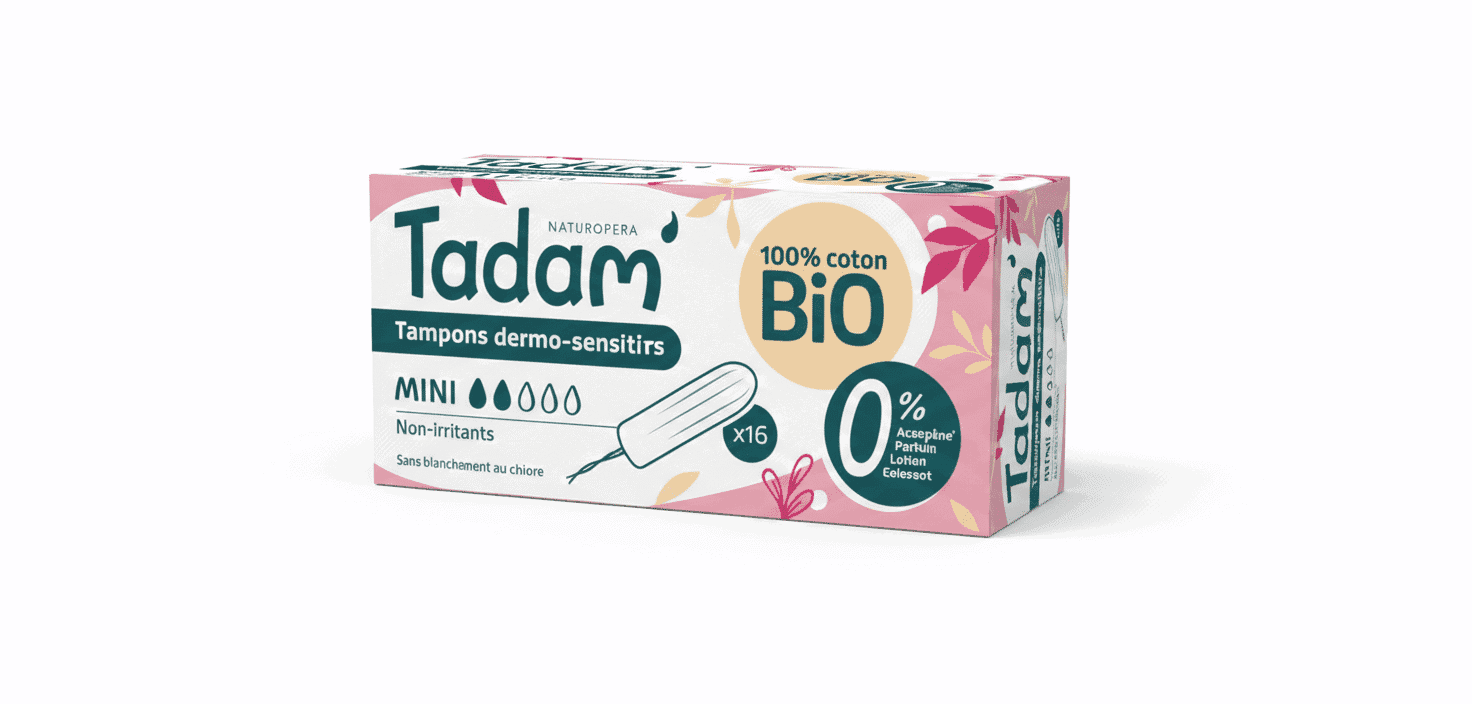 Tadam Tampons Dermo Sensitifs Mini X16