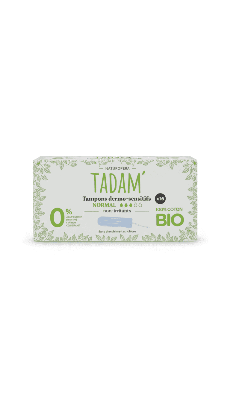 Tadam Tampons Dermo-Sensitifs Normal x16
