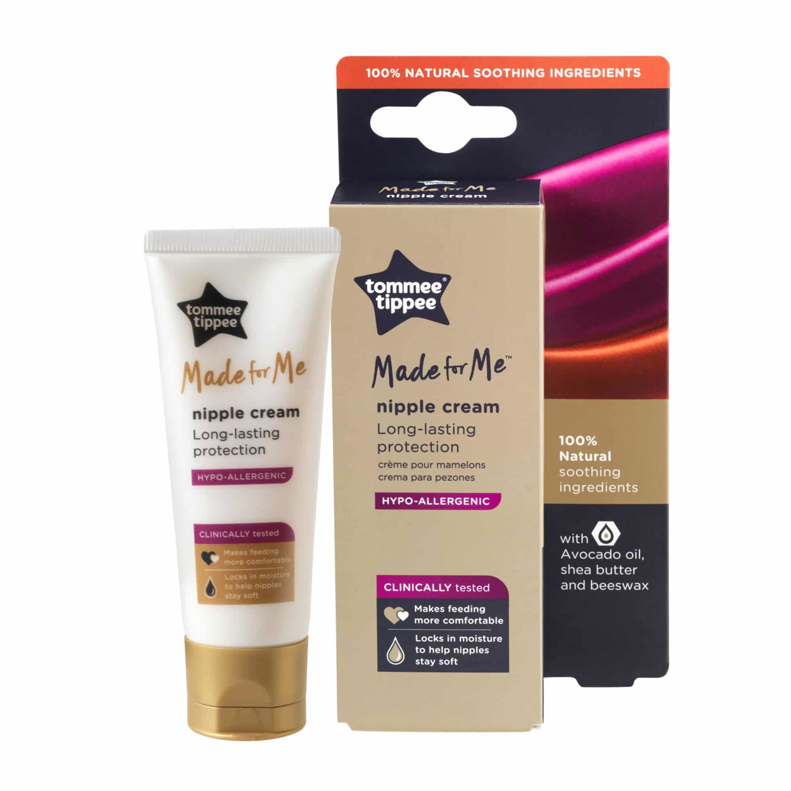 Tommee Tippee Crème apaisante pour l’allaitement 100% naturelle 40ml