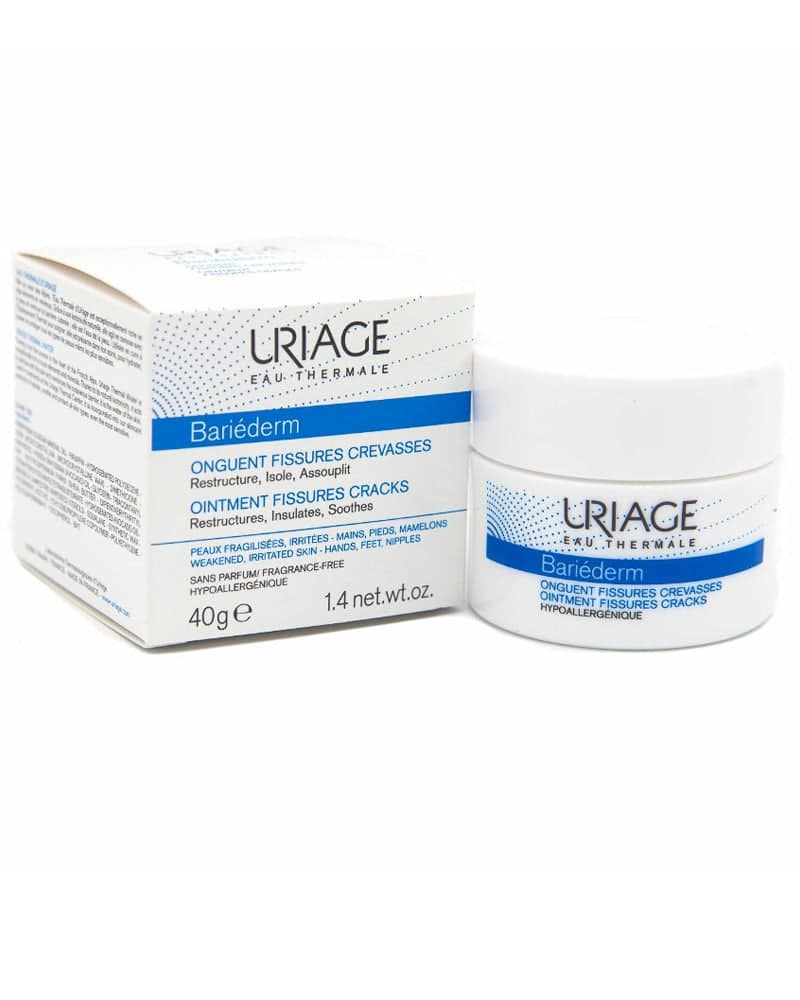 Uriage Eau Thermale Bariéderm CICA Onguent Fissures et Crevasses 40g