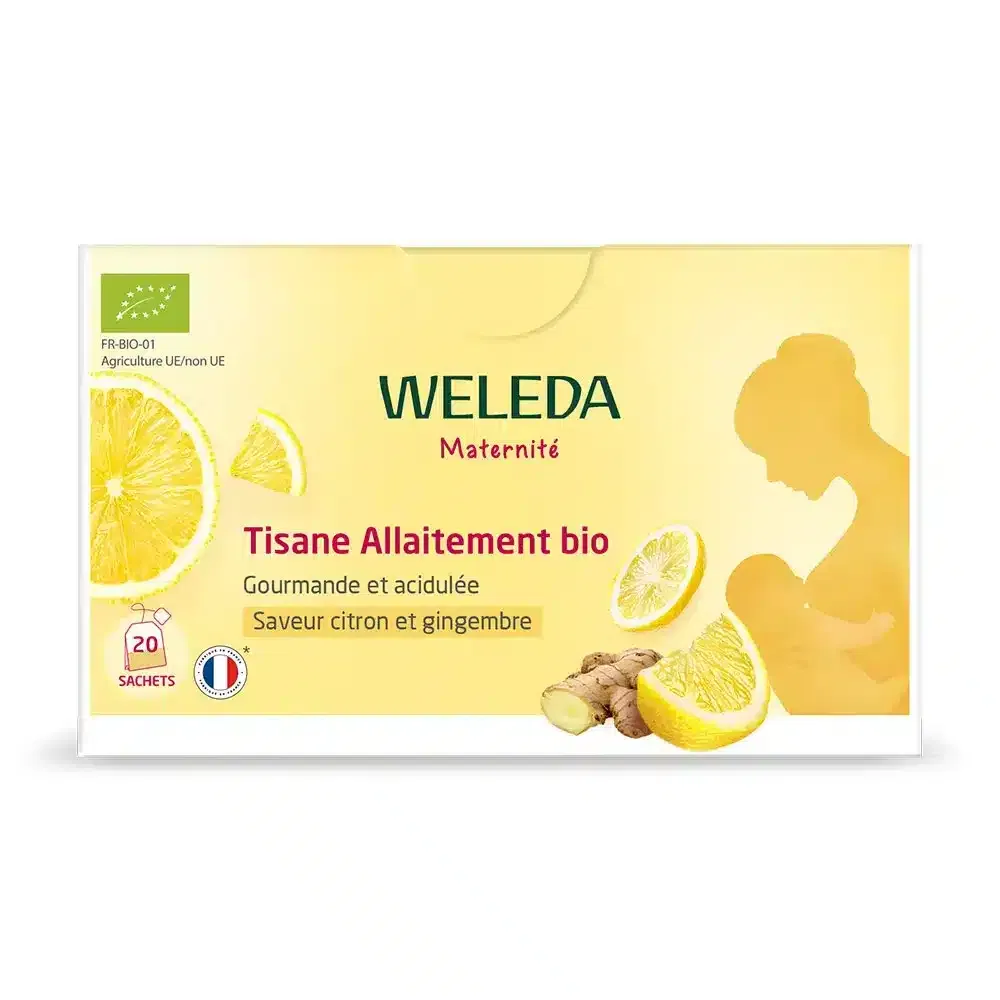 Weleda Tisane d’allaitement BIO Citron et Gingembre
