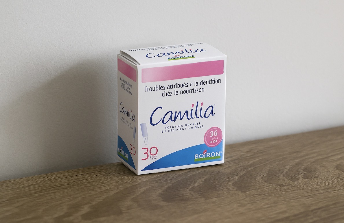 Camilia Dosettes homéopathiques pour troubles de dentition