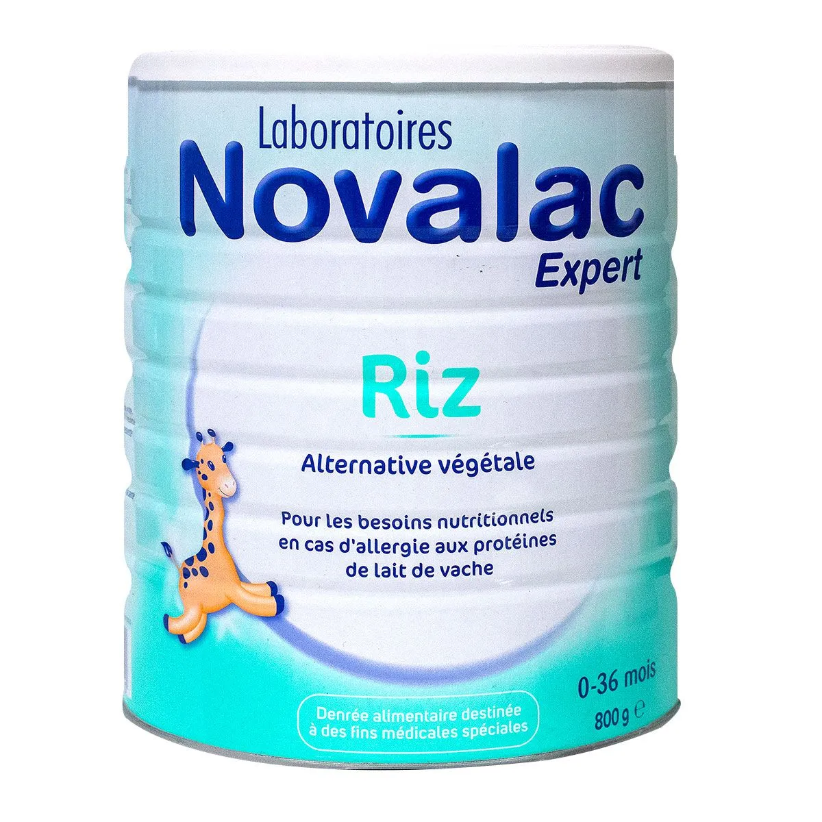 Novalac Lait Riz alternative végétale de 0 à 36 mois 800g