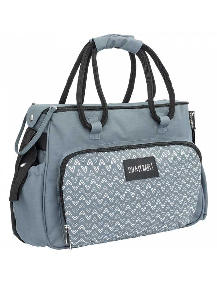 Badabulle Sac à langer Boho Gris